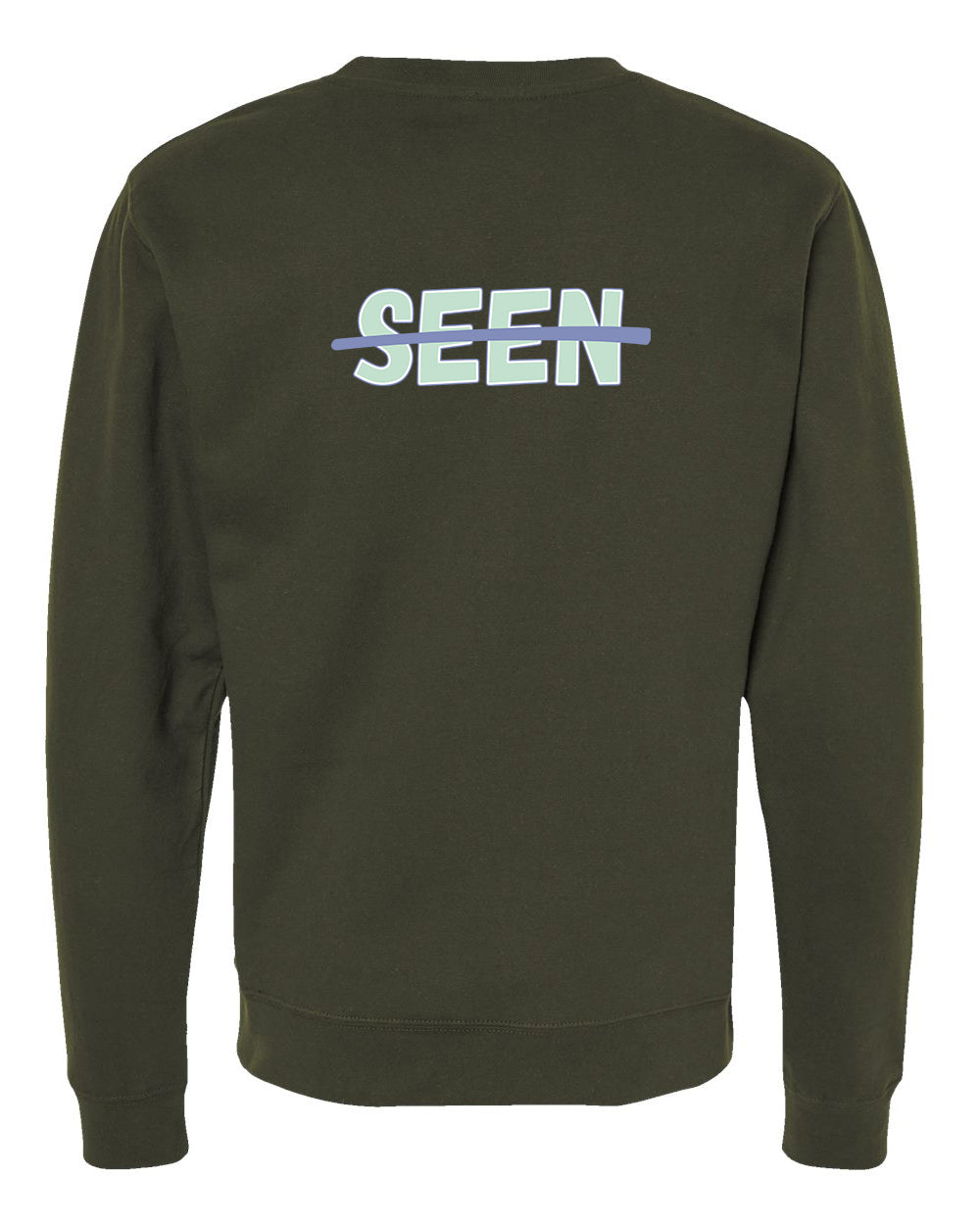 Seen Unisex Crewneck Sweatshirt by Seen Not Seen