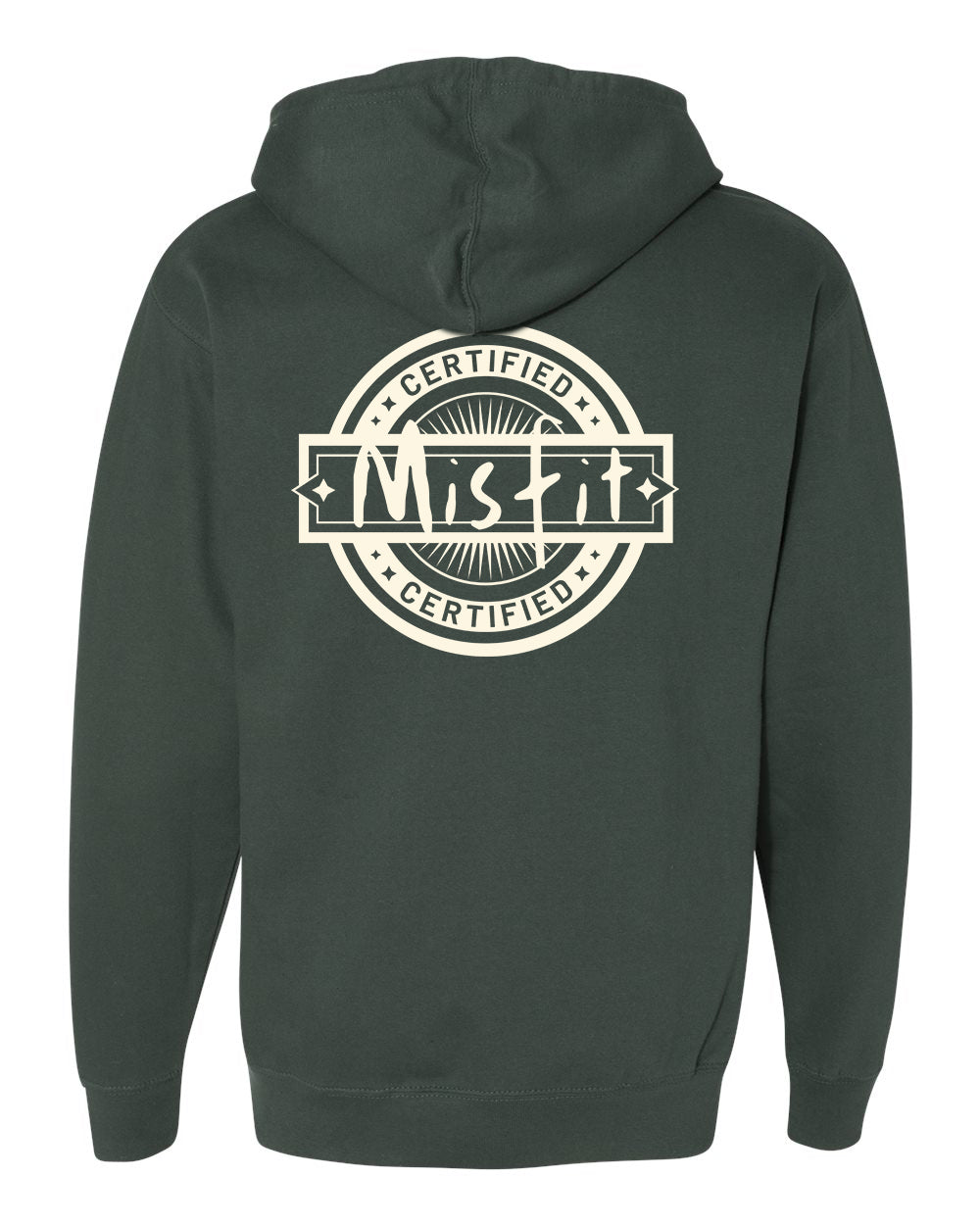 Certified Misfit Unisex Hoodie by Seen Not Seen