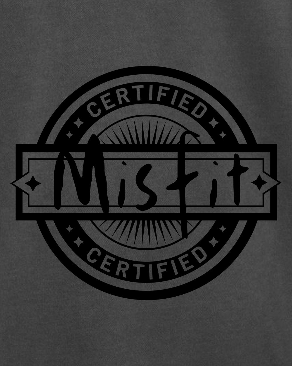 Certified Misfit Youth Unisex Hoodie by Seen Not Seen