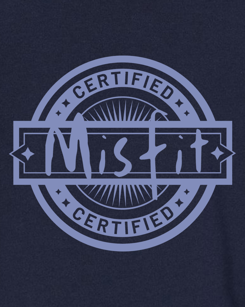 Certified Misfit Cropped Crewneck for Women by Seen Not Seen