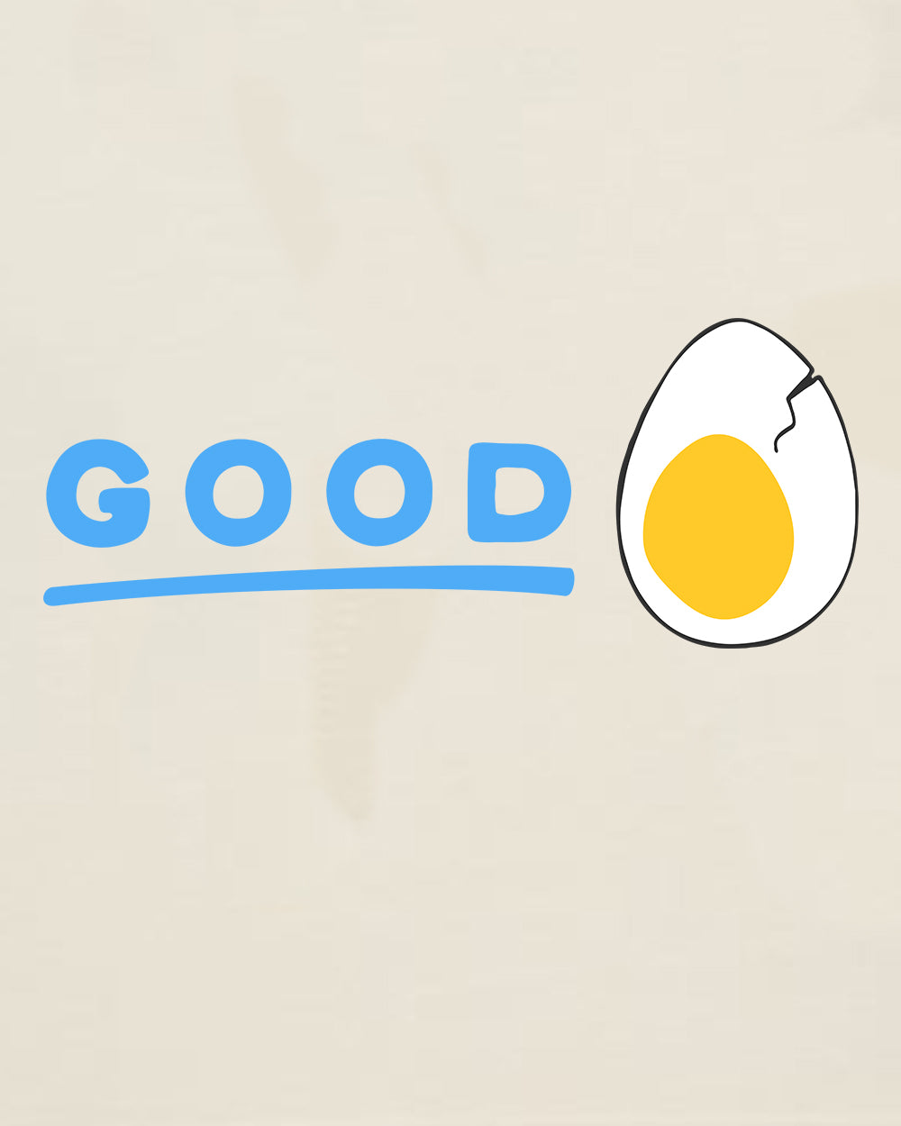 Cracked Goodness, Good Egg Unisex Hoodie by Seen Not Seen