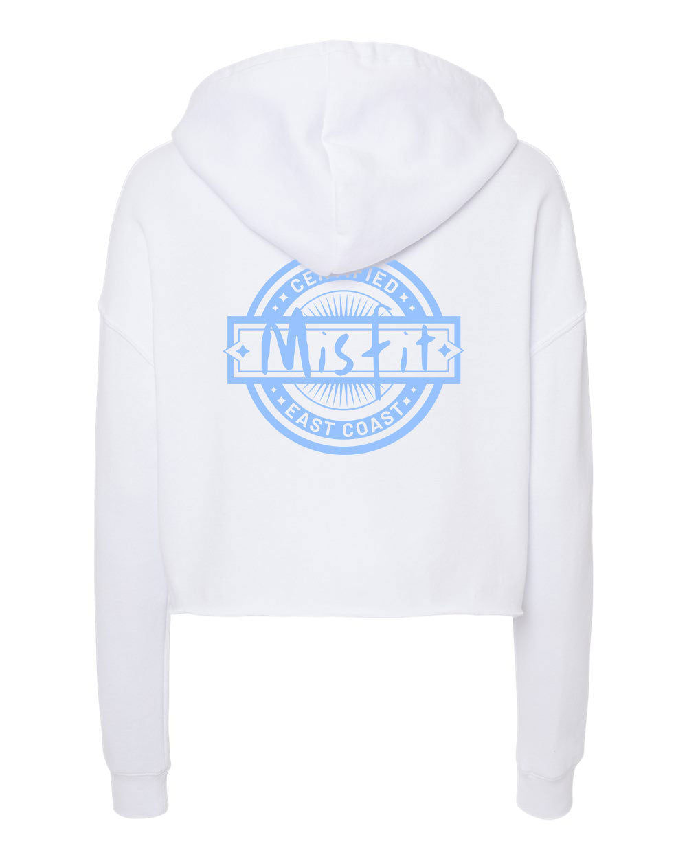 Certified Misfit Cropped Hoodie - East Coast - Seen Not Seen
