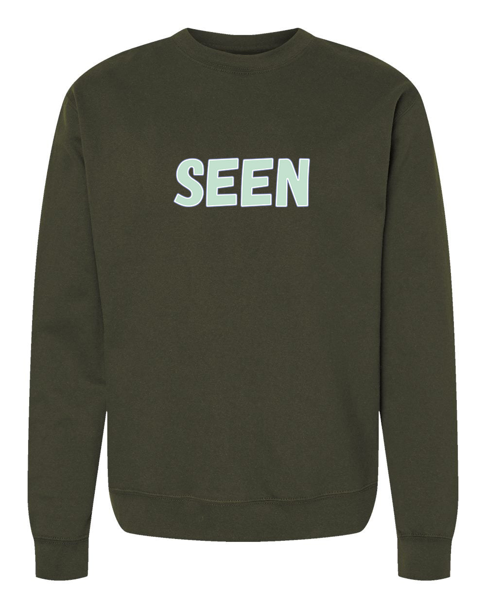 Seen Unisex Crewneck Sweatshirt by Seen Not Seen