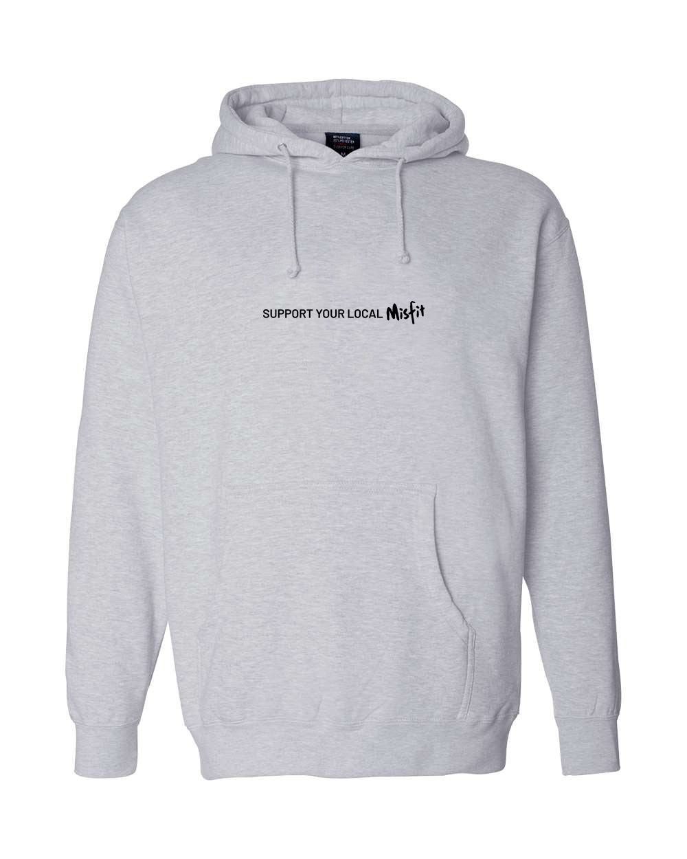 Support Your Local Misfit Unisex Hoodie by Seen Not Seen