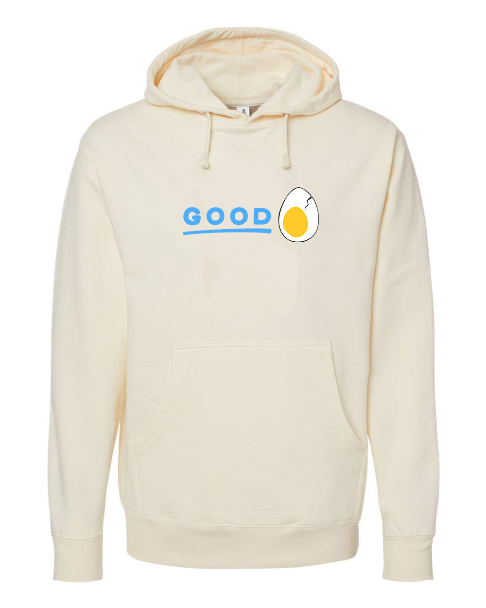 Cracked Goodness, Good Egg Unisex Hoodie by Seen Not Seen