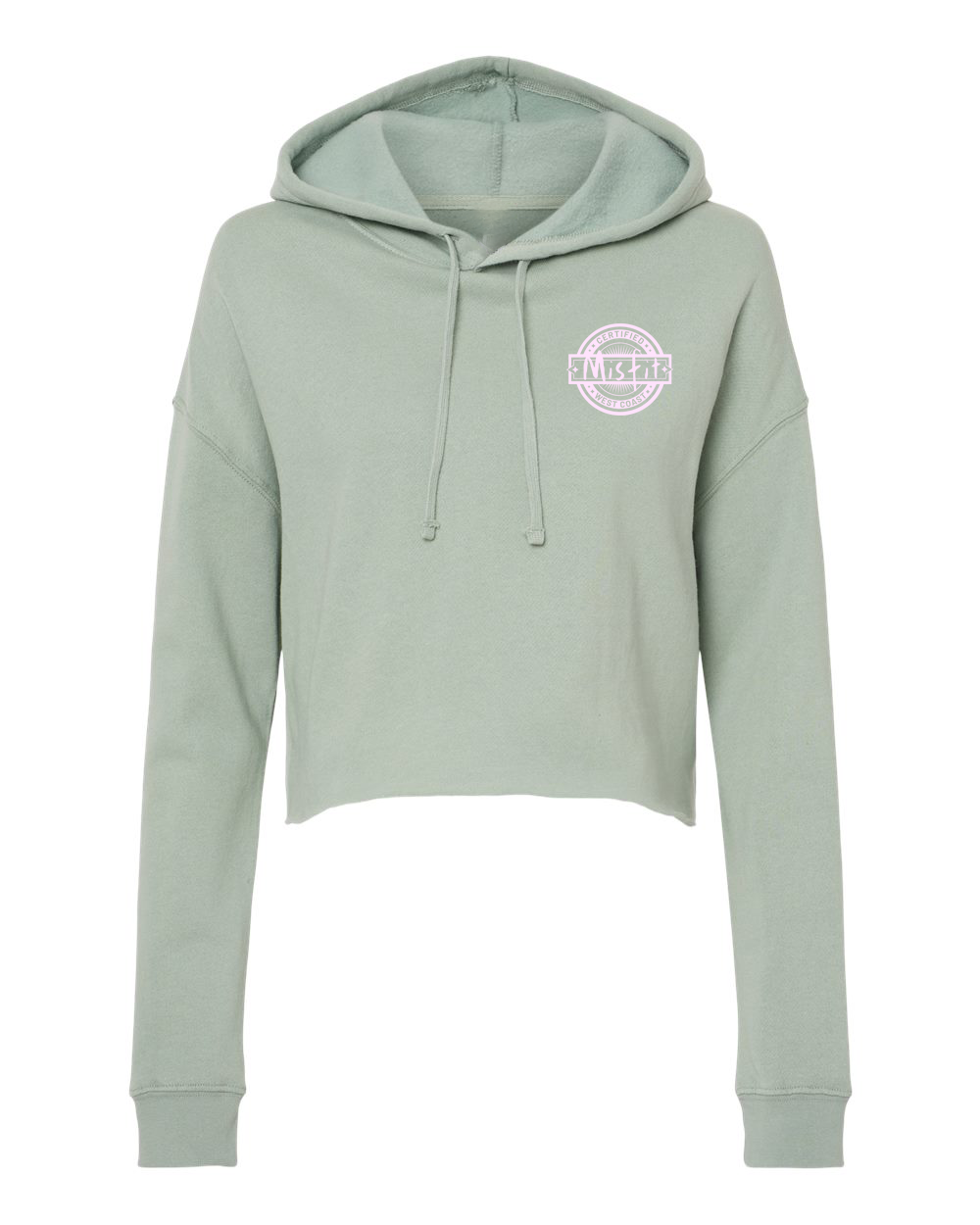 Certified Misfit Cropped Hoodie - West Coast - Seen Not Seen